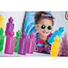 7 1/2" 18 oz. Bulk  60 Ct. Neon Solid Color BPA-Free Plastic Water Bottles Image 3