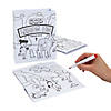 7 1/2" x 9" Color Your Own Medium Southwest VBS Take Home Bags - 12 Pc. Image 1