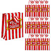 7 1/2" x 9" Medium Carnival Gift Bags with Tags - 12 Pc. Image 1