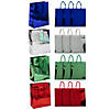 7 1/4" x 9" Medium Solid Metallic Gift Bags - 12 Pc. Image 1