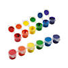 7" 6-Color Rainbow Acrylic Paint Strip Classpack - Set of 24 Image 1