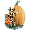 7" LED Lighted Pumpkin Village Halloween Decoration Image 3