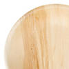 7" Round Palm Leaf Eco Friendly Disposable Appetizer/Salad Plates (25 Plates) Image 1