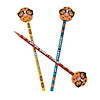 7" Smart Cookie Wood Pencils with Pencil Top Erasers - 12 Pc. Image 1