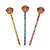 7" Smart Cookie Wood Pencils with Pencil Top Erasers - 12 Pc. Image 2