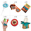 72 Pc. Dinosaur Party Favor Kit for 12 Image 1