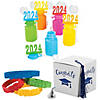 73 Pc. Elementary Graduation Gift Boxes with Blue Tassel for 24 Image 1