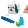 73 Pc. Elementary Graduation Gift Boxes with Green Tassel for 24 Image 1