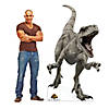 76" Jurassic World 3: Dominion&#8482; Ghost Atrociraptor Cardboard Cutout Stand-Up Image 1
