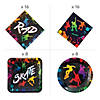 77 Pc. Skateboard Party Disposable Tableware Kit for 8 Guests Image 1