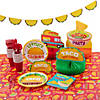 77 Pc. Taco Party Tableware Kit for 8 Guests Image 1