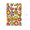 8 1/2" x 12" Colorful Fiesta Plastic Goody Bags - 12 Pc. Image 1