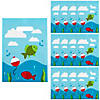 8 1/2" x 12" Little Fisherman Plastic Goody Bags - 12 Pc. Image 1