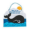 8 1/2" x 7 3/4" Jonah & the Whale Sign Paper Craft Kit- Makes 12 Image 1