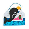 8 1/2" x 7 3/4" Jonah & the Whale Sign Paper Craft Kit- Makes 12 Image 3