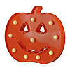 8.5" LED Lighted Orange Jack-O-Lantern Halloween Marquee Sign Image 3