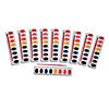 8" Bulk 50 Pc. Watercolor Tray Refill Pack - 8 Colors Per Tray Image 1