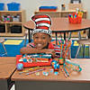 8" Dr. Seuss&#8482; The Cat in the Hat Red & White Striped Cardstock Hats - 32 Pc. Image 2