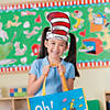 8" Dr. Seuss&#8482; The Cat in the Hat Red & White Striped Cardstock Hats - 32 Pc. Image 3