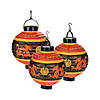 8" Light-Up Lunar New Year Chinese Lanterns - 3 Pc. Image 1