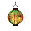 8" Luau Leaf Light-Up Hanging Paper Lanterns - 3 Pc. Image 2
