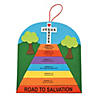 8" x 9" Romans Road to Salvation Foam Sign Craft Kit- Makes 12 Image 1