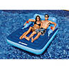 80-Inch Inflatable Blue Malibu Pool Mattress with Removable Back Rest Image 2