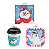 80 Pc. Frosty&#8482; the Snowman Disposable Tableware Kit for 24 Guests Image 1
