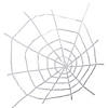 80" Spooky Spider Web Halloween Hanging Decoration Image 1