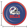 81 Pc. Nfl Buffalo Bills Game Day Party Supplies Kit  For 8 Guests Image 2