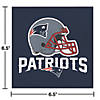 81 Pc. Nfl New England Patriots Game Day Party Supplies Kit  For 8 Guests Image 3