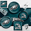 81 Pc. Nfl Philadelphia Eagles Game Day Party Supplies Kit - 8 Guests Image 1