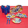 85 Pc. Beach Bum Party Tableware Kit for 8 Guests Image 1