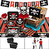 89 Pc. Pirate Party Ultimate Tableware Kit for 8 Guests Image 1