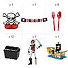 89 Pc. Pirate Party Ultimate Tableware Kit for 8 Guests Image 2