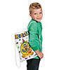 9 1/2" x 14 3/4" Color Your Own Halloween Trick-or-Treat Drawstring Bags - 12 Pc. Image 2