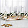 9 1/4" 4 oz. Bulk 100 Ct. Clear Plastic Disposable Champagne Flutes Image 1