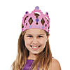 9 1/4" x 5 1/4" Fabulous Foam Princess Crown Craft Kit - Makes 12 Image 4