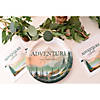 9" Adventure Awaits Party Alpine Mountain Paper Dinner Plates - 8 Ct. Image 2