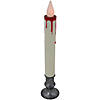 9" Flickering LED Halloween Candle Lamp with Dripping Blood Effect Image 1