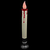 9" Flickering LED Halloween Candle Lamp with Dripping Blood Effect Image 1