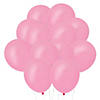 9" Light Pink Latex Balloons - 24 Pc. Image 1