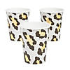 9 oz. Cheetah Animal Print Party Disposable Paper Cups - 8 Pc. Image 1