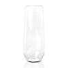 9 oz. Clear Stemless Plastic Champagne Flutes (48 Glasses) Image 1