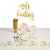 94 Pc. Oh Baby Baby Shower Disposable Tableware Kit for 8 Guests Image 1