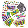 98 Pc. 90s Stationery Kit for 12 Image 1