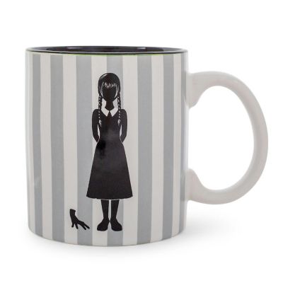 Addams Family Wednesday "On Wednesdays We Wear Black" Ceramic Mug  20 Ounces Image 1