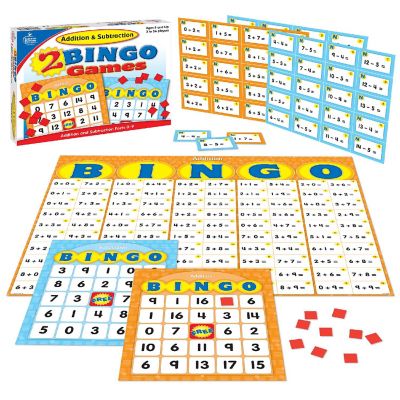 Addition & Subtraction Bingo Image 1