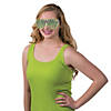 Adults Bright Color Glow-in-the-Dark Shutter Glasses - 12 Pc. Image 1