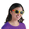 Adults Bright Transparent Sunglasses - 12 Pc. Image 1